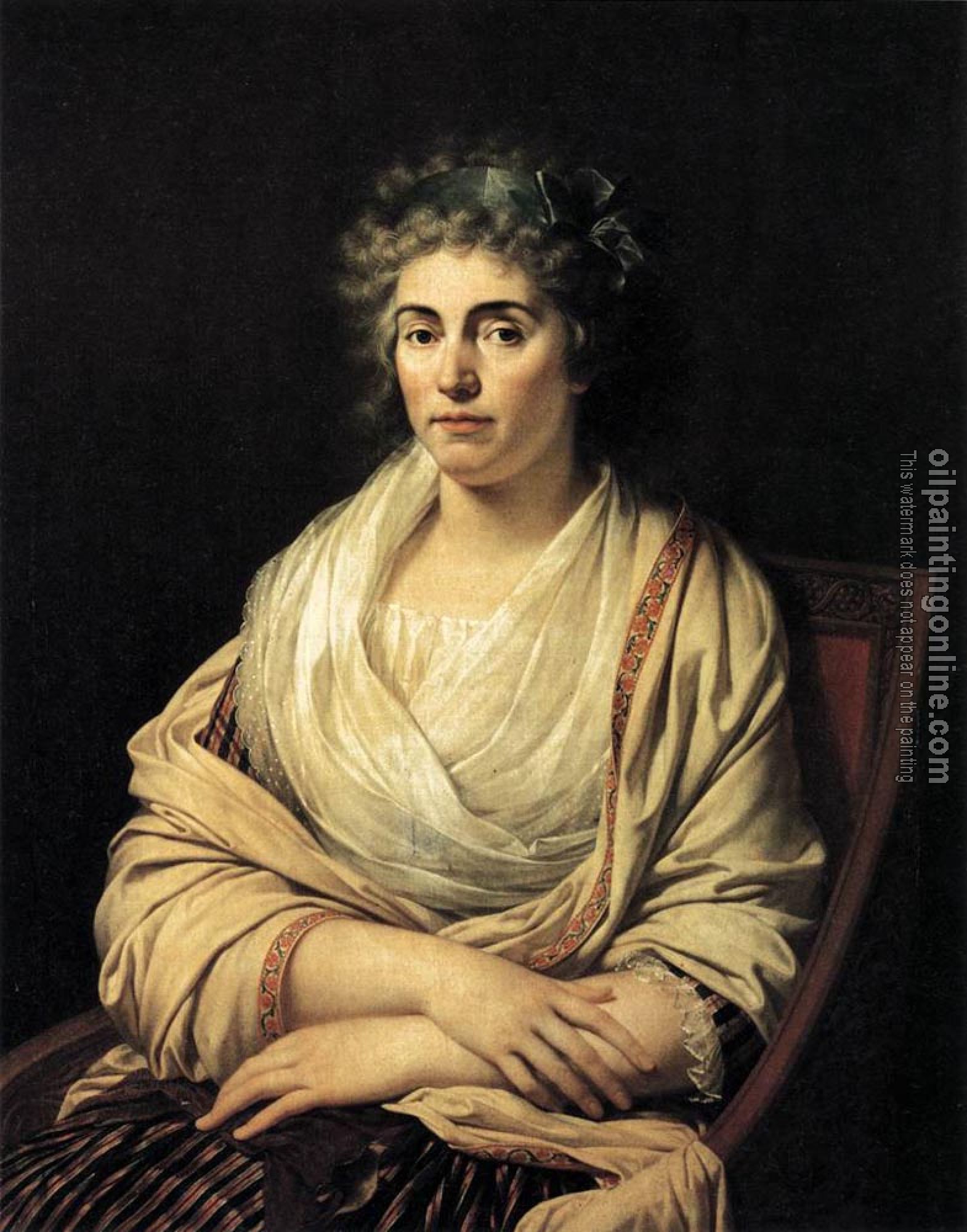 Francois-Xavier Fabre - Portrait Of The Countess D Albany